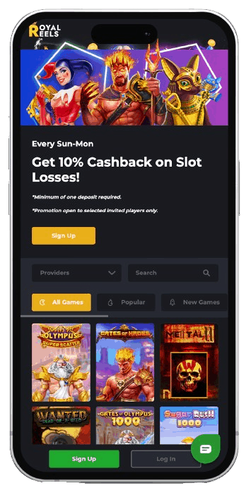 royal reels slot machine app